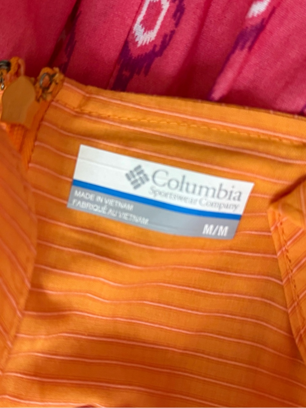 Columbia Sportswear PFG Women's Cotton Ikat Print Dress - Size Medium 🧡 - Picture 5 of 13